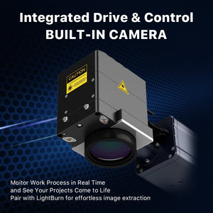 Built-in Camera | Cloudray GM-100 100W Fiber Laser Engraver
