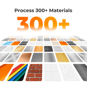 From rugged industrial metals to delicate consumer goods—one laser does it all | Cloudray QS Series 30W 50W Fiber Laser Engraver