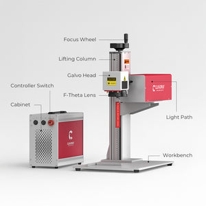 Engraver Structure | Cloudray UV-10 Water-Cooled Split-type Engraver