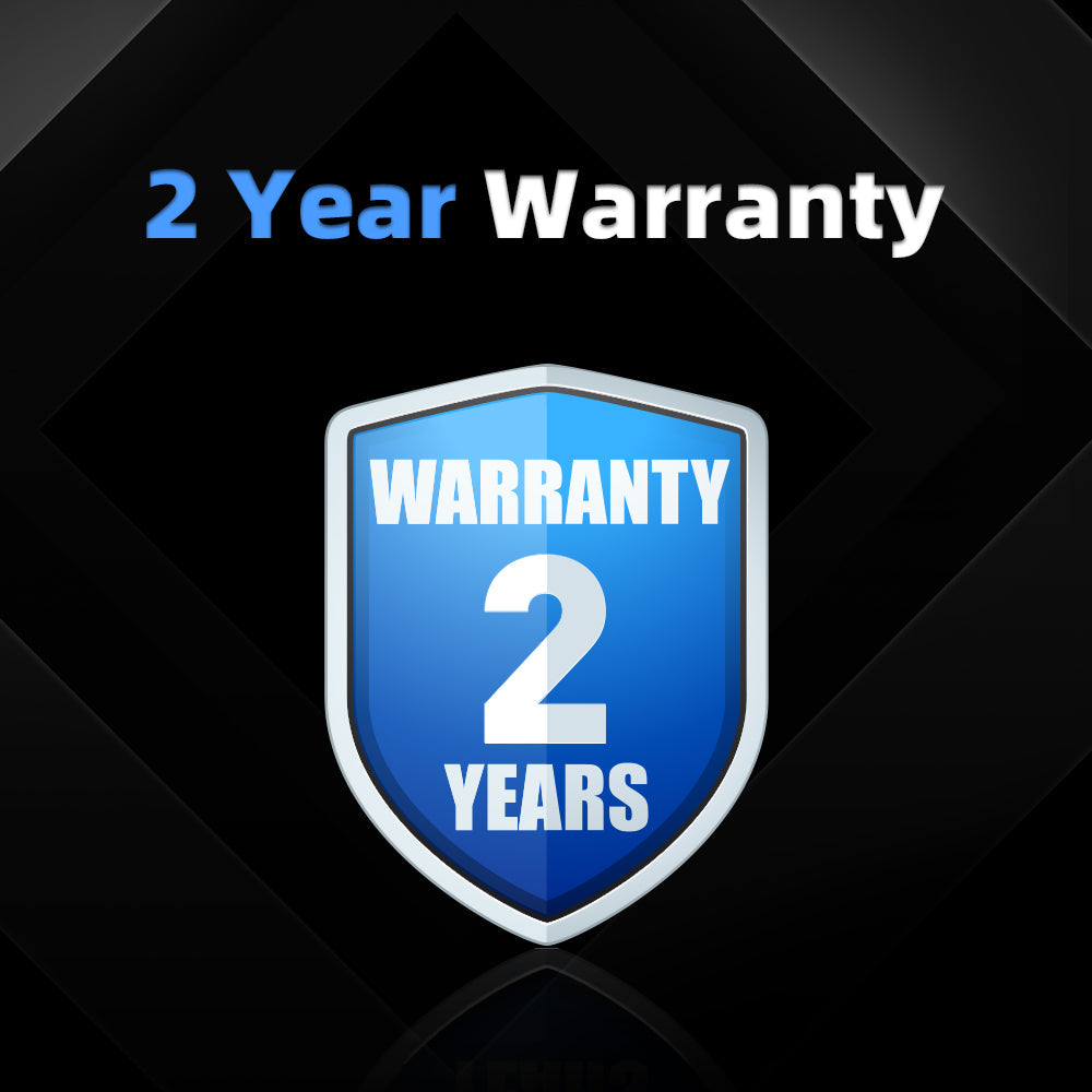 🎁 2 Year Warranty Guarantee (100% off)