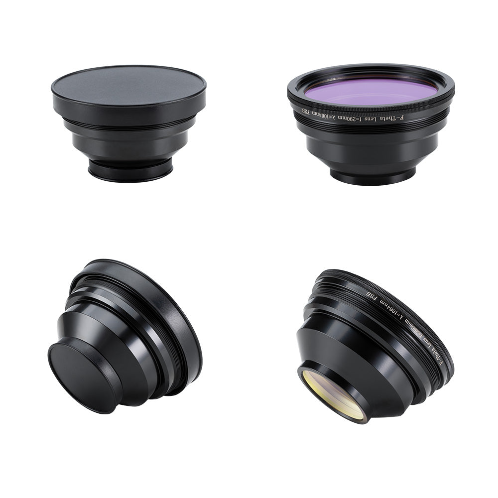 Cloudray Quartz M85 Fiber Laser F-theta Scan Lens For 100W Fiber Laser Engraver