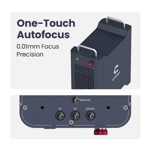 One-Touch Autofocus | Cloudray GM-2.5D-100 100W Fiber Laser Engraver