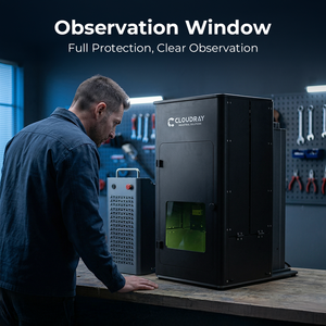 Cloudray Laser Protection Observation Window for Eye Safety
