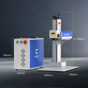 Engraver Size | Cloudray AR-100 100W 2.5D Fiber Laser Engraver