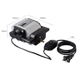 Cloudray Air Assist Pump Dimensions for Laser Engravers
