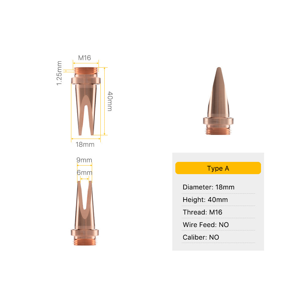 Cloudray Laserschweißdüsen M16 Für QILIN Schweißkopf