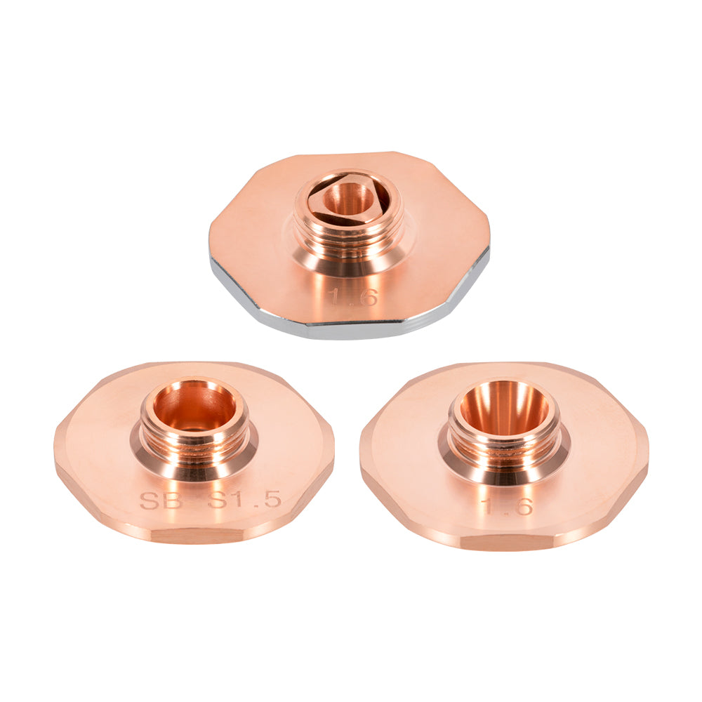 Boquillas láser Cloudray serie SP SB tipo SBS D28 H15 M11