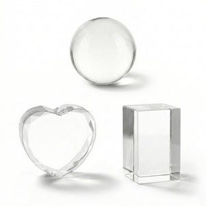 Cloudray Laser Marking & Engraving Materials Blank Crystal Blocks