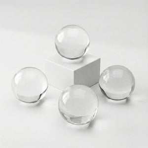 Crystal Sphere | Cloudray Laser Marking & Engraving Materials Blank Crystal Blocks (4pcs)