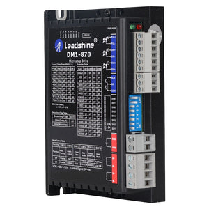 Cloudray DM1-870 Microstep Stepper Motor Driver with Terminal Blocks and DIP Switch Controls