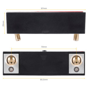 Cloudray External Red Light Module Dimensions: 87mm Length and 70mm Dot Pitch