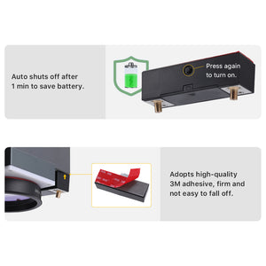 Cloudray Laser Focus Tool with 1-min Auto Shut-off and 3M Adhesive Backing