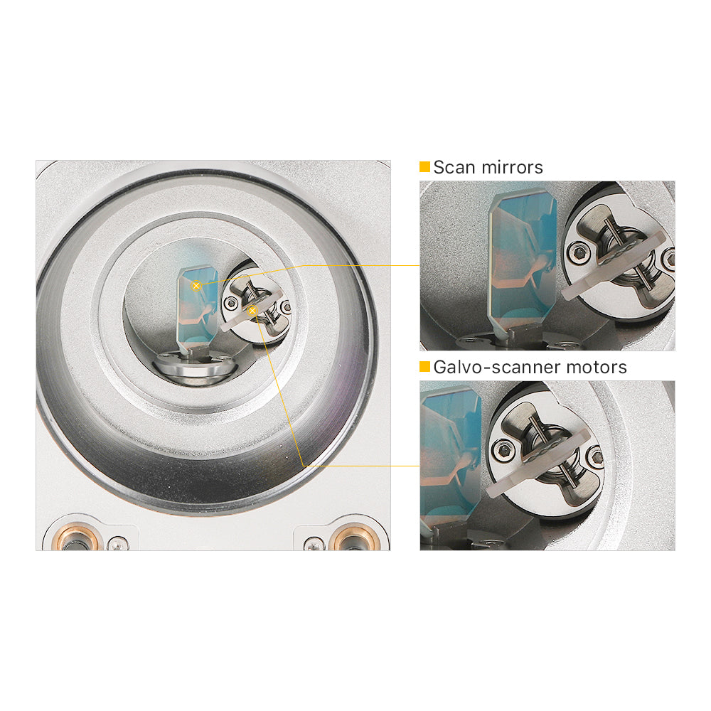 Raggio di nuvole OUYA MTesta scanner Galvo laser a fibra 102