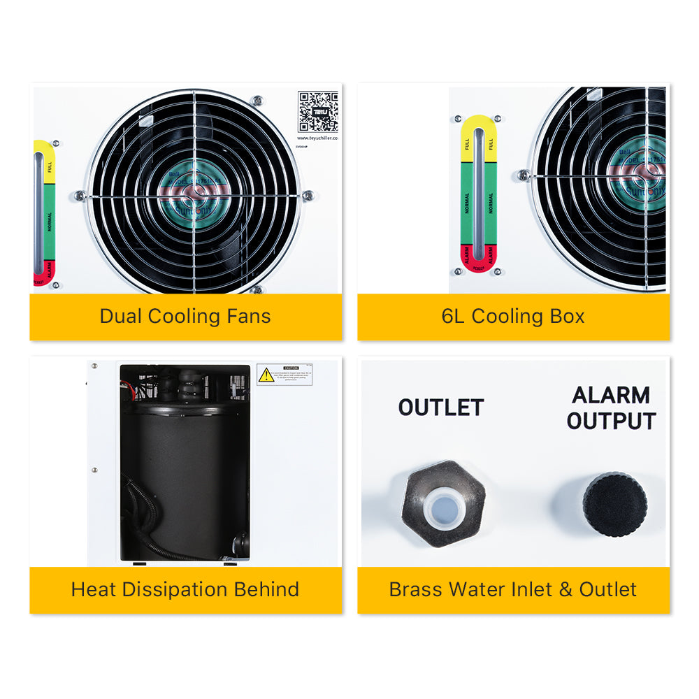 Cloudray TEYU CW5200 Industrial Water Chiller