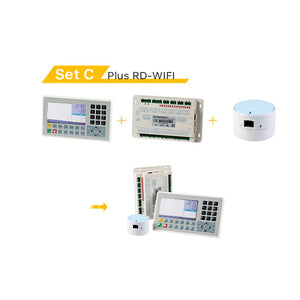 Cloudray Ruida RDC6445S CO2 Laser Controller Bundle Set C with RD-WIFI Wireless Router