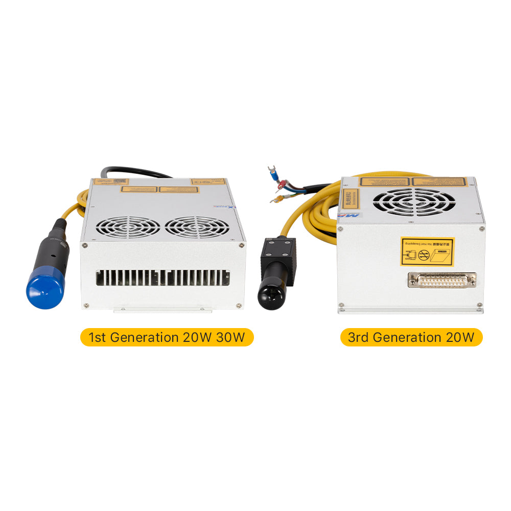 Cloudray MAX MFPN Series 20W 30W 50W Q-switched Pluse Fiber Laser