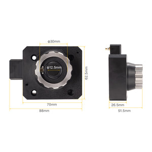 Product Dimension | Cloudray Nozzle Connector For Raytools BT240