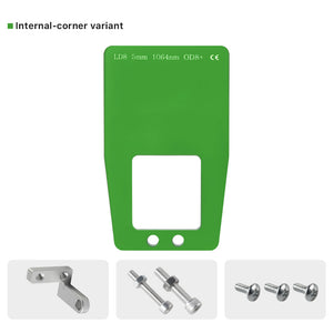 Cloudray Internal Corner Laser Welding Protective Shield Kit with Mounting Bracket and Screws