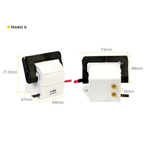 Model A Dimension | Cloudray 60W High Voltage Flyback Transformer For DY10 Power Supply