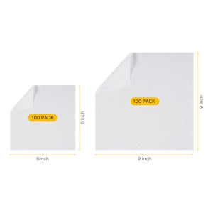 Product Size | Cloudray 100 Pcs Ultra-fine Cleanroom Wipes