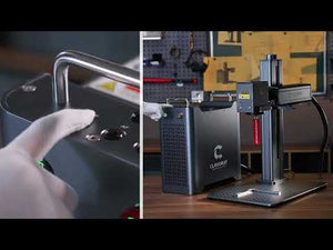 Engraver Unboxing Video | Cloudray GM Series Neo 100W 200W Autofocus Mopa Fiber Laser Engraver with Built-in Camera with Electric Lifting Column-Youtube