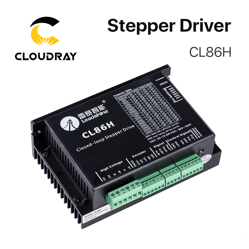 Cloudray CL86H 18-80VDC 4-8A Leadshine Closed Loop stepper driver