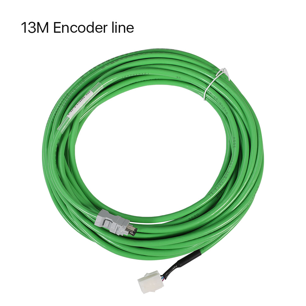 Cloudray 13M Ensemble de câbles d'encodeur et d'alimentation pour servomoteur et pilote de machine laser à fibre Fuji 400 W