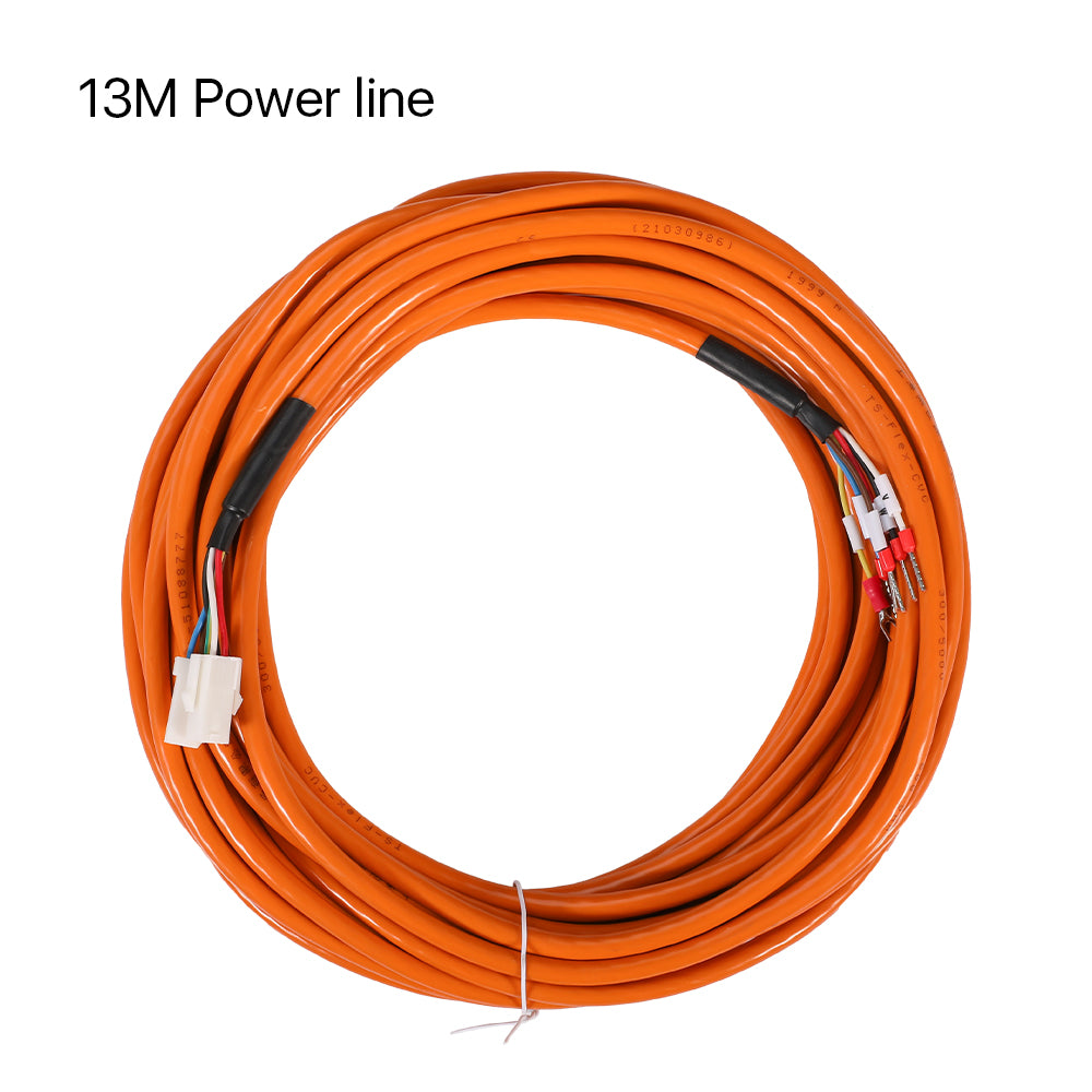 Cloudray 13M Ensemble de câbles d'encodeur et d'alimentation pour servomoteur et pilote de machine laser à fibre Fuji 400 W