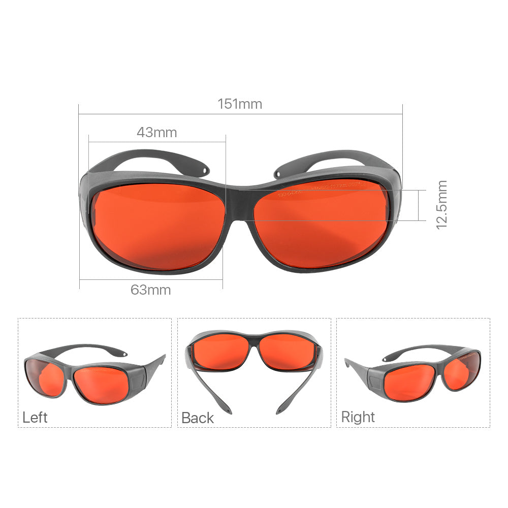 Cloudray 190-540 & 800-1100nm Laser Safety Goggles For Welding