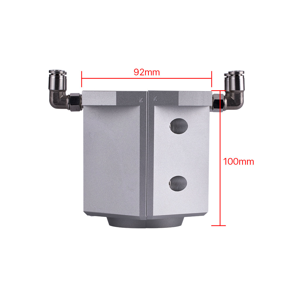 Couverture de refroidissement par eau de Cloudray réglée pour la version de pinte Procutter F200