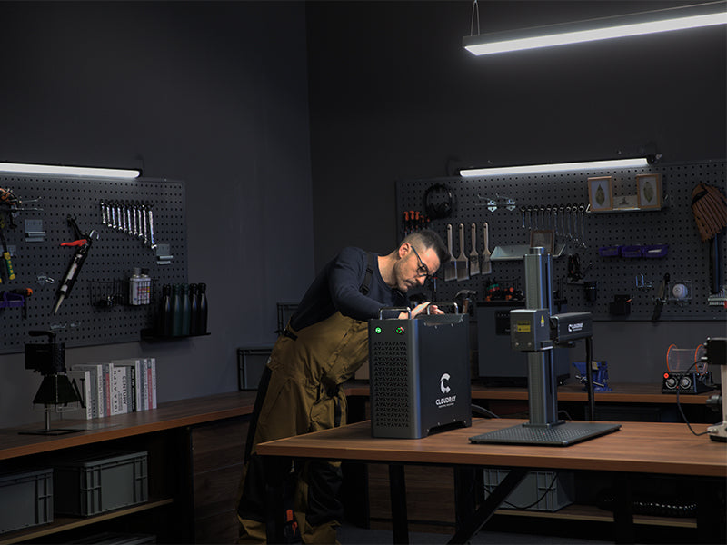 Cloudray GM-100 NEO: The Performance Benchmark and Application Value of 100W Industrial Laser Marking Machine