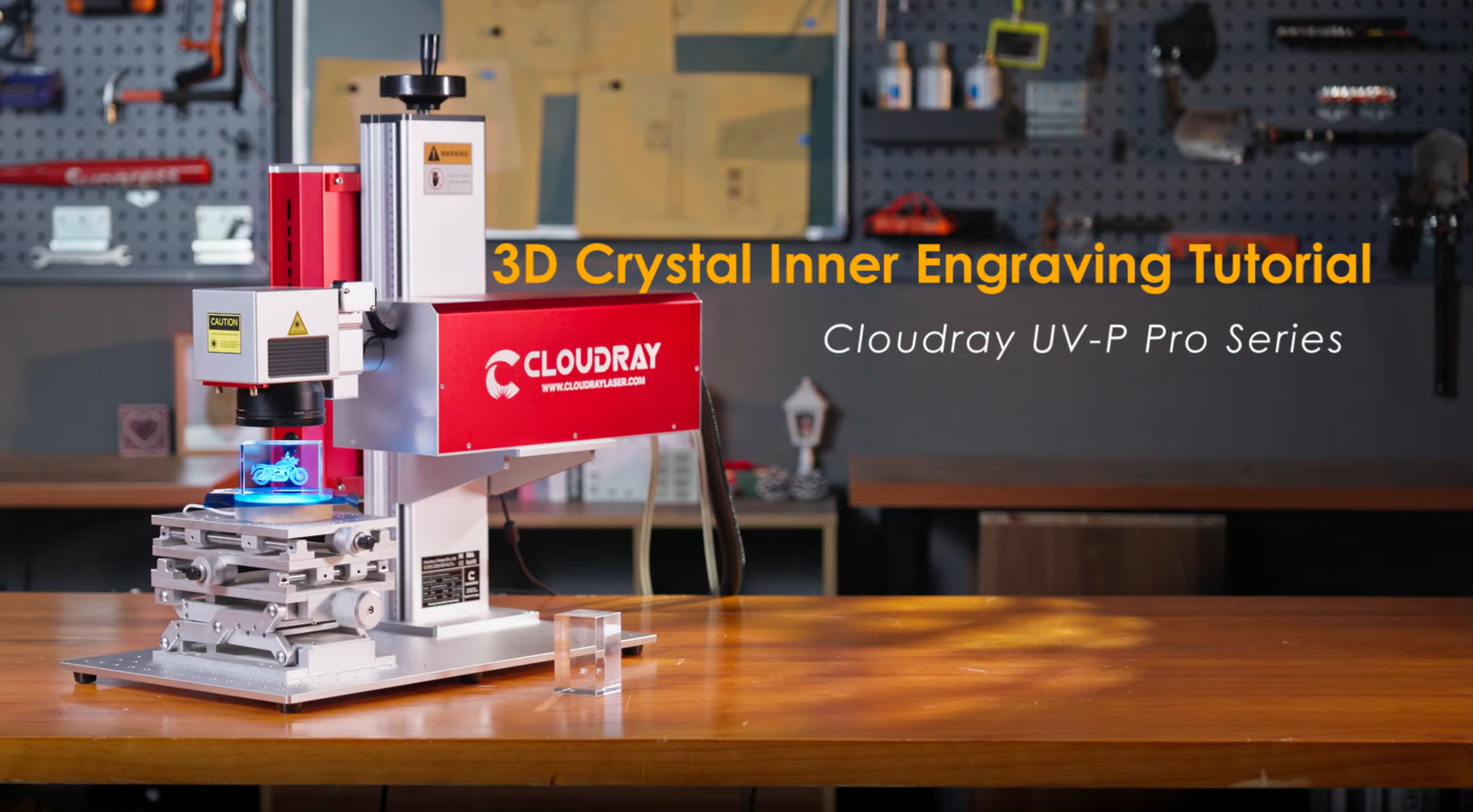 How to Use Raycraft for 3D Inner Engraving with Cloudray UV-P Pro