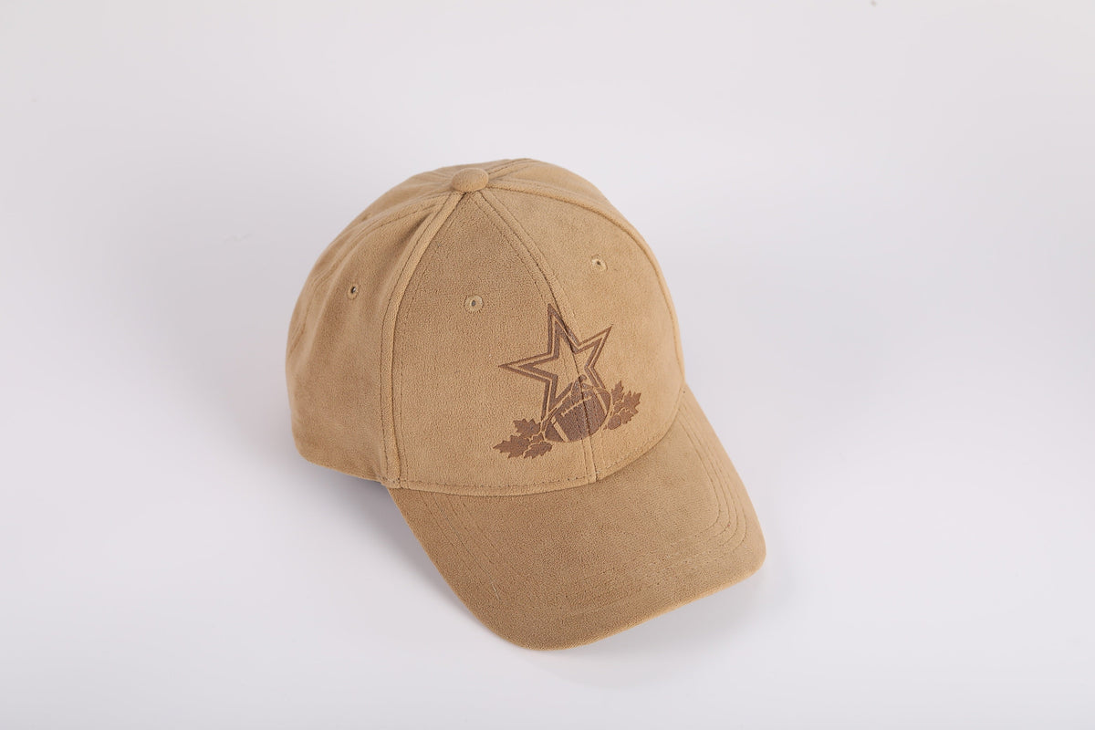 EC-30 laser marking result on suede baseball cap
