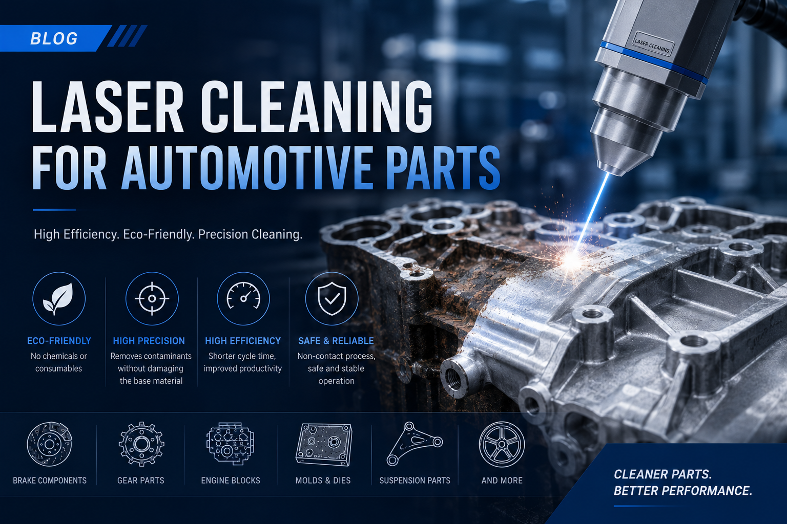 Why Laser Cleaning Is Replacing Traditional Cleaning Methods in Automotive Manufacturing