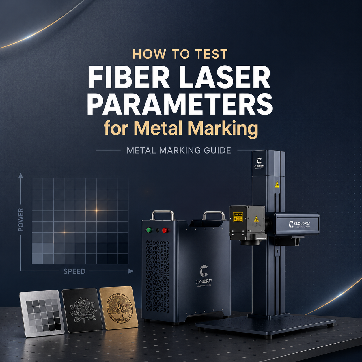 How to Test Fiber Laser Parameters for Metal Marking