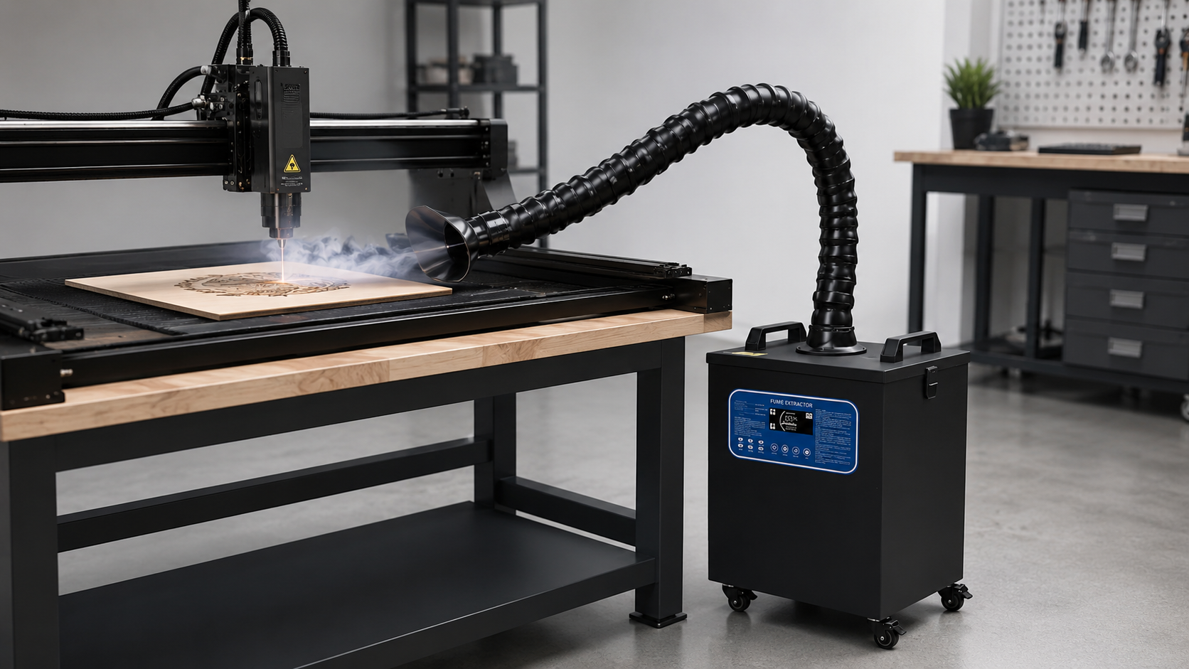 How to Choose the Right Smoke Purifier for Your Laser Workspace?