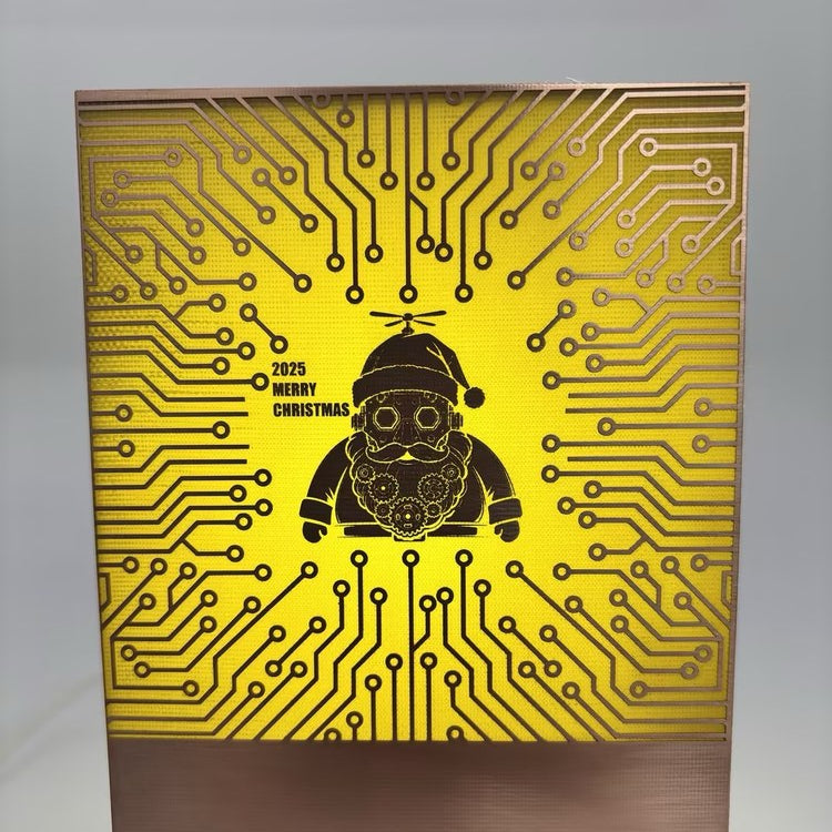 PCB Copper-Clad Board Circuit Pattern Engraving Test with GM-200 Fiber Laser