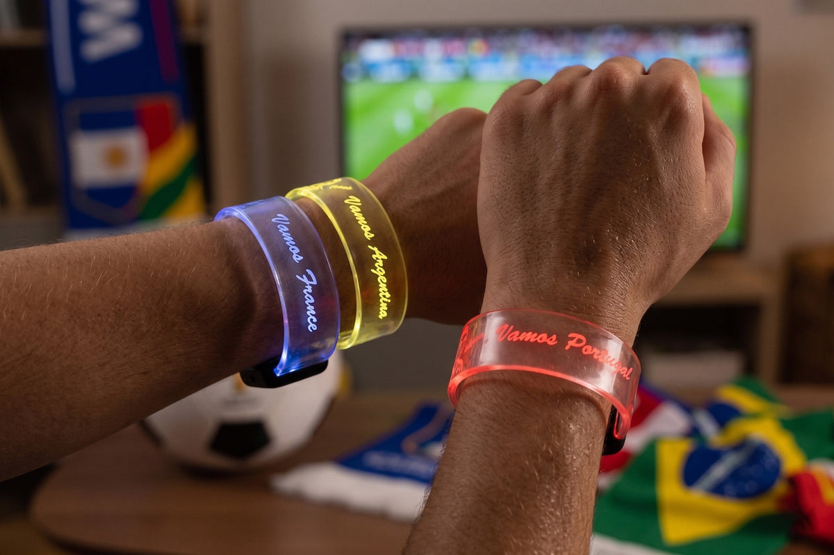 Soft Acrylic Fluorescent Bracelet Marking Test with TR Series 5W