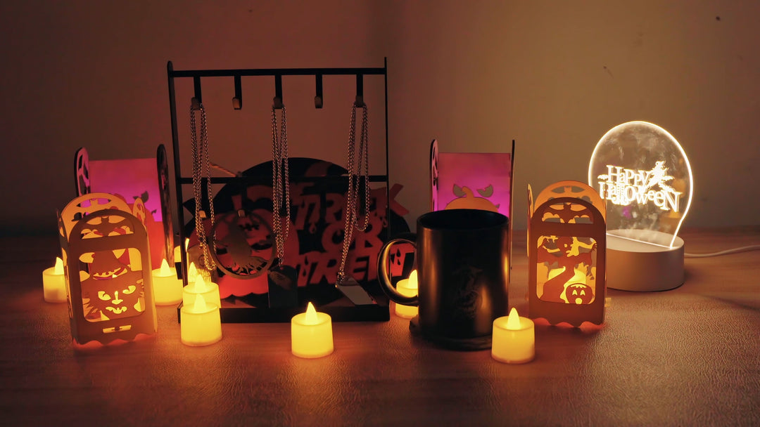 Create your own Halloween with Cloudray laser