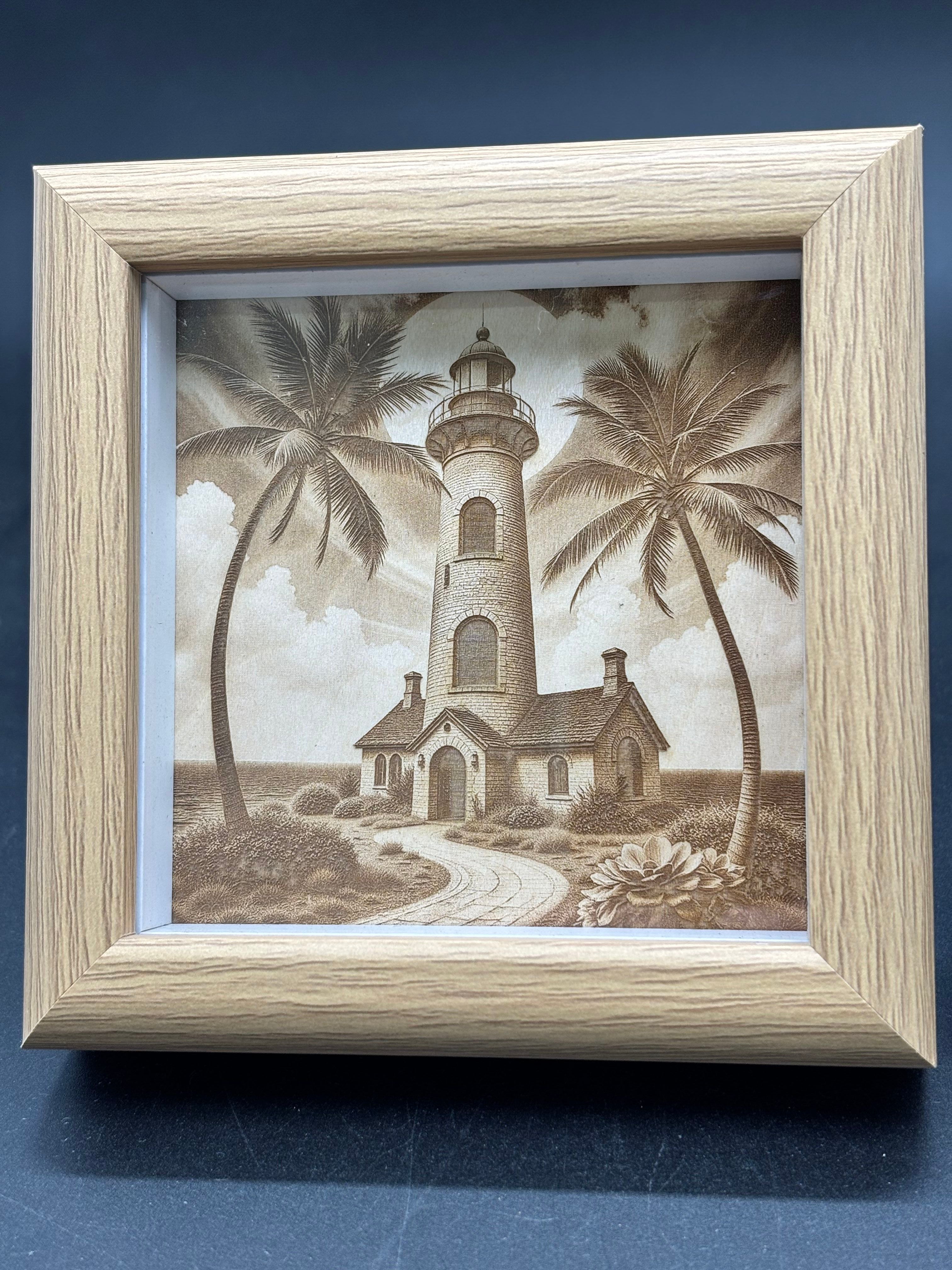 Plywood Image Marking Test with UV-10 UV Laser