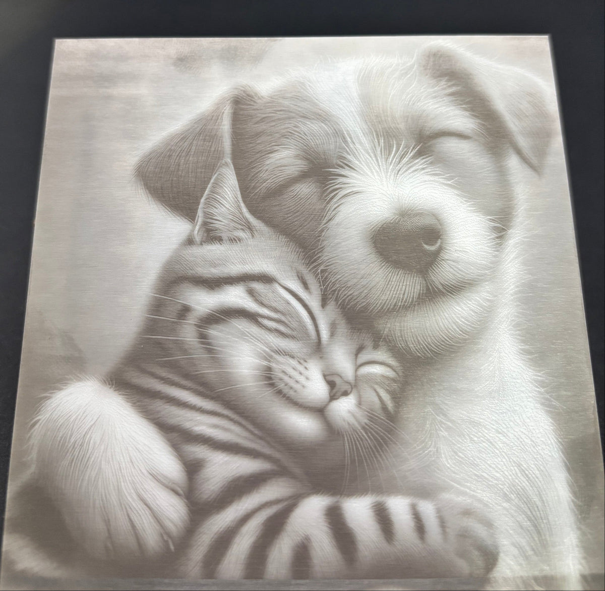 Ceramic Image Marking Test with UV-10 UV Laser