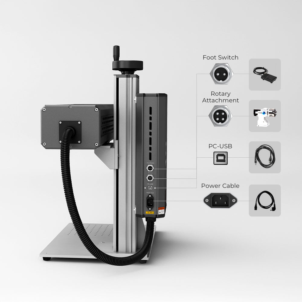 Cloudray EC Series 30W/60W CO2 RF Metal Tube Laser Engraving