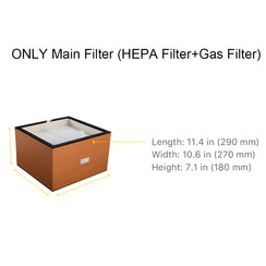 Cloudray 135W FE-200M Système d'extraction de fumées Mini Purifier
