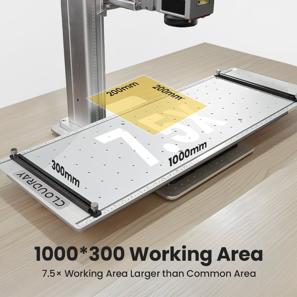 Cloudray E1 Workbench Expander with 1000*300mm Working Area