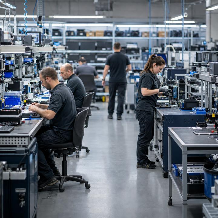 Factory Scale & Testing