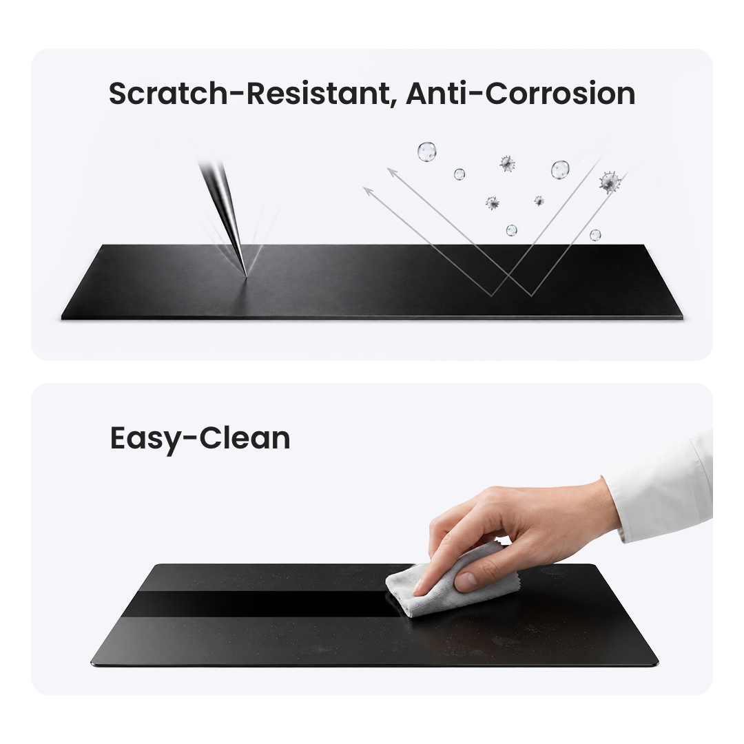 Cloudray Scratch-Resistant and Easy-Clean Black Anodized Aluminum Sheet with Anti-Corrosion Surface
