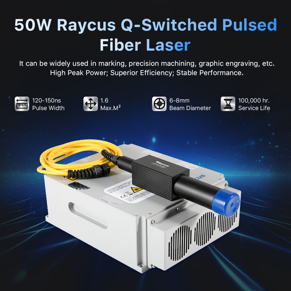 (Flash Sale) QS-50 Lit eMarker 50W Split Laser Graveur Faser markierung maschine mit 11,8 