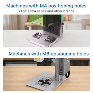 Cloudray Laser Fence Kit Compatible with M4 and M6 Positioning Hole Laser Machines
