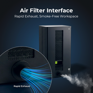 Cloudray Air Filter Interface for Rapid Smoke Exhaust and Fume Extraction