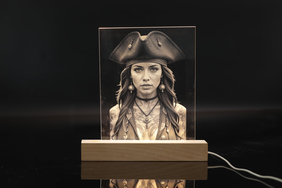 Acrylic Photo Plaque application